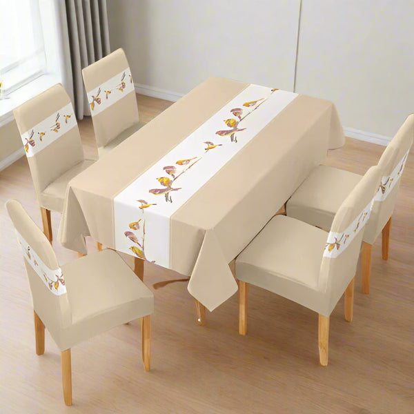 Cream Weave – Dustproof, Stain-Free, Water Resistant & Washable