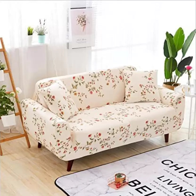 Cream Dream - Luxury Quality Strechable & Dust-proof Sofa Cover