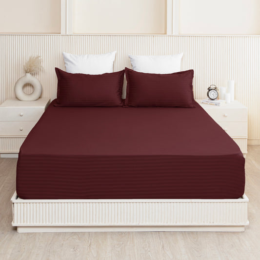100% Dustproof & Water Resistant + 360°  Elastic Fitted Mattress Protector