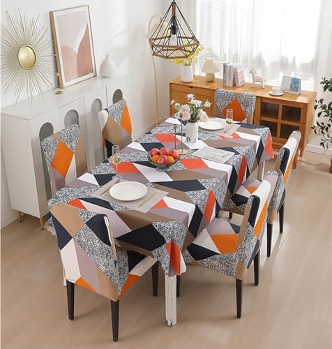 Prism Orange Chair & Table Cover