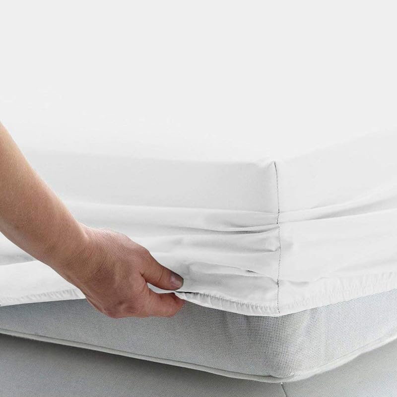 100% Dustproof & Water Resistant + 360°  Elastic Fitted Mattress Protector