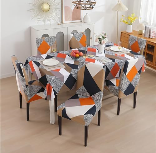 Prism Orange Chair & Table Cover