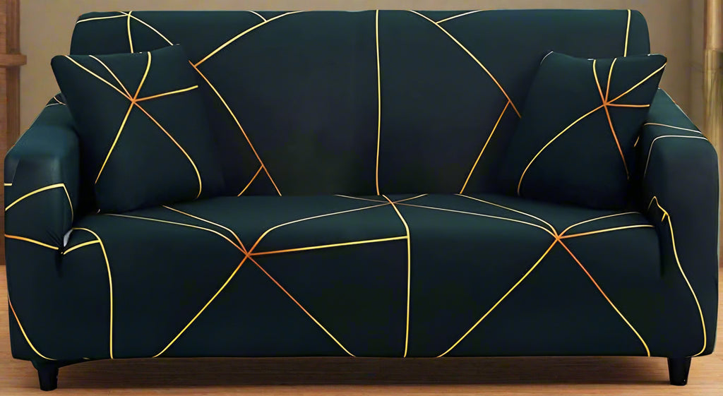 Prism Gold - Luxury Quality Strechable & Dust-proof Sofa Cover
