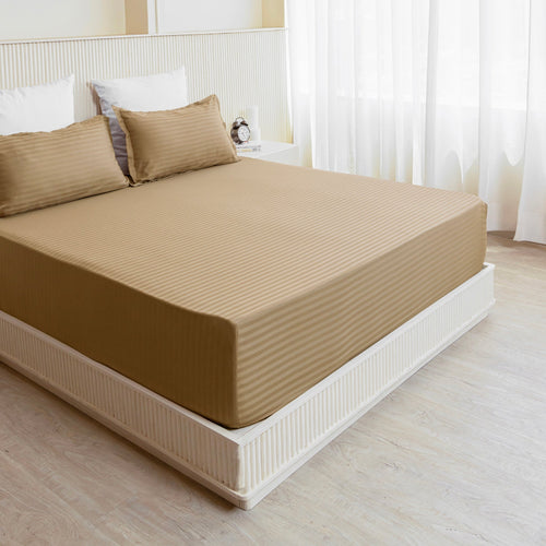 100% Dustproof & Water Resistant + 360°  Elastic Fitted Mattress Protector