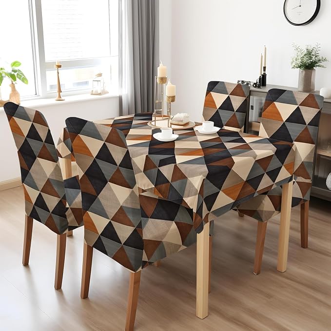 Triangle Multicolour – Premium Dining Set Cover