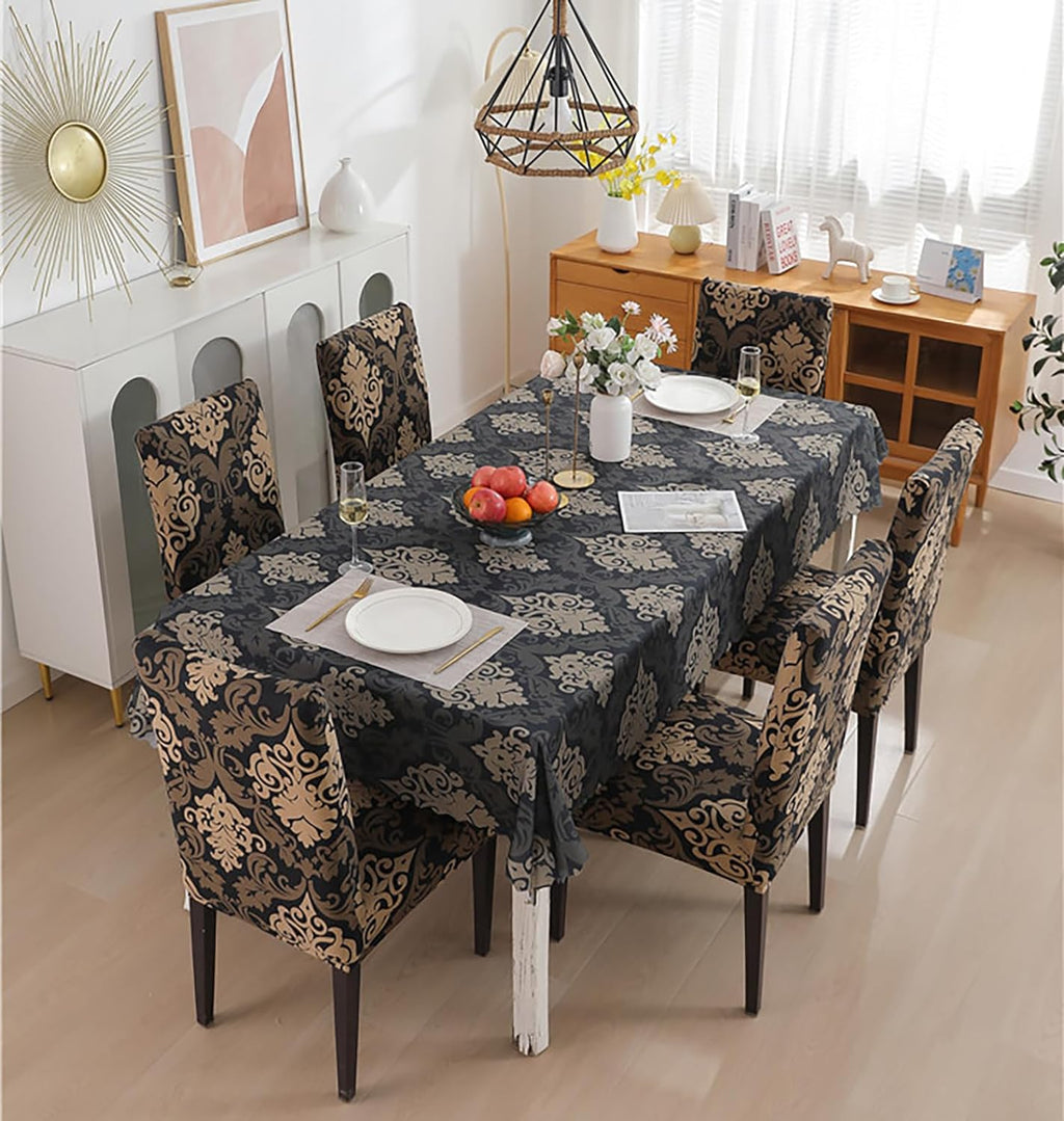 Royal Black Chair & Table Cover