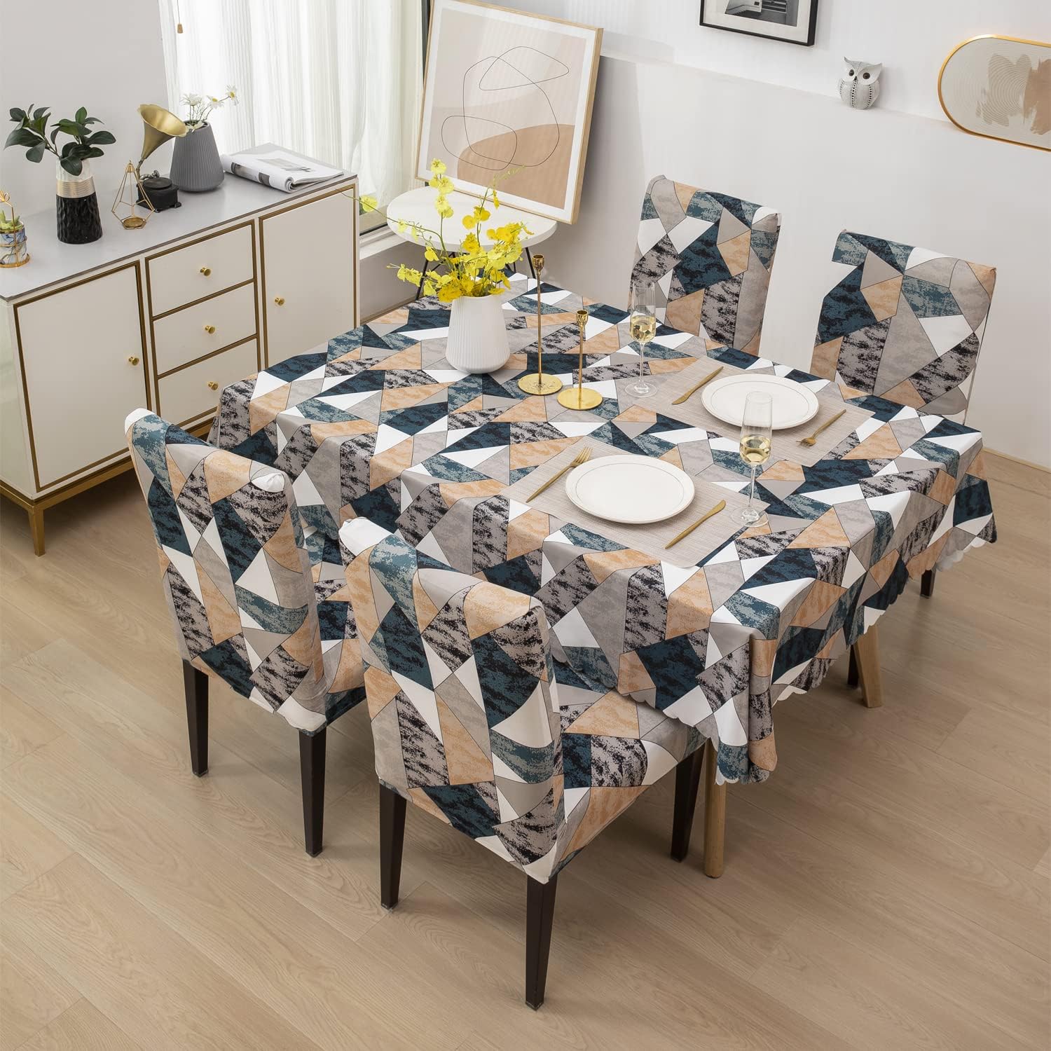 Shades Of Prism Chair & Table Cover