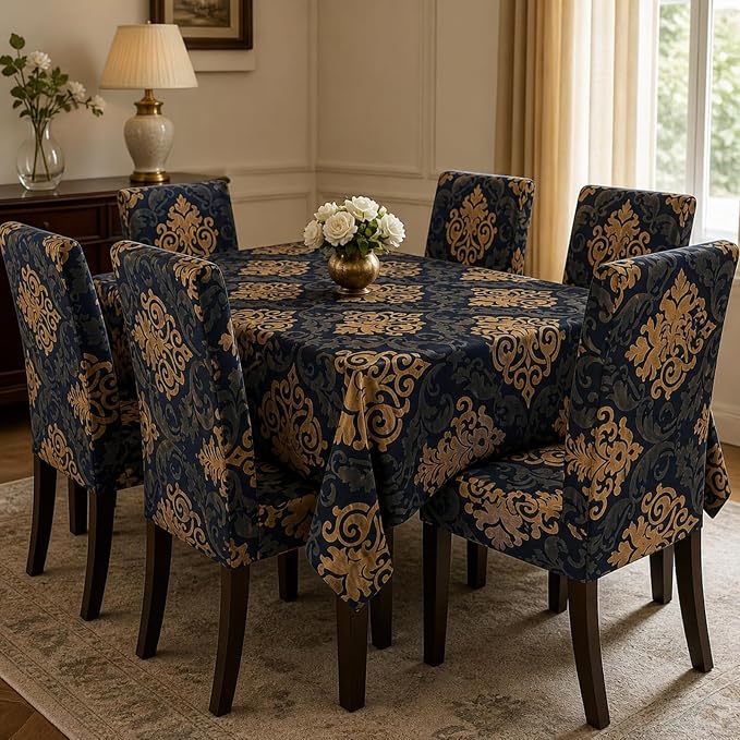 Dark Beige – Premium Dining Set Cover