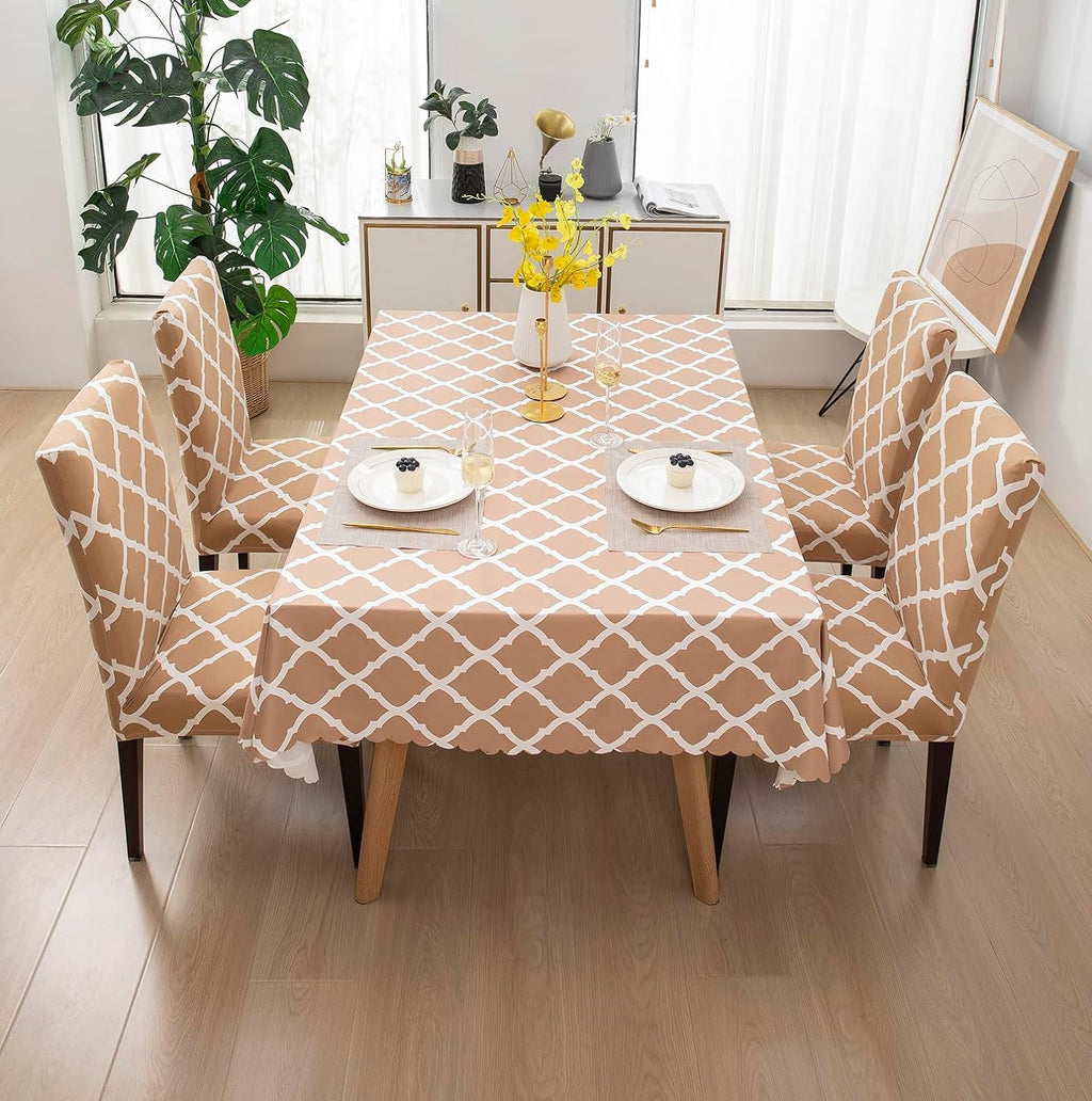 Cream Diamond Covers – Dustproof, Stain-Free, Water Resistant & Washable