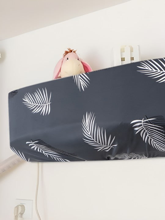 Charcoal Fern - Dustproof & Machine Washable AC Cover