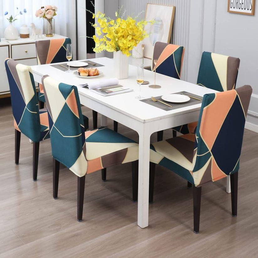 Peach Prism Chair Cover