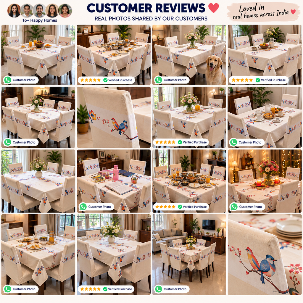 Close To Nature – Premium Dining Set Cover