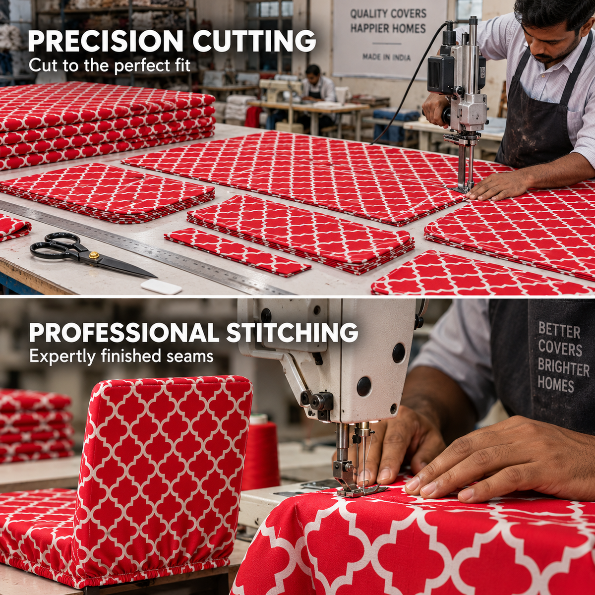 Red Diamond – Premium Dining Set Cover