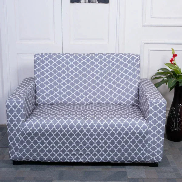 Grey Diamond - Luxury Quality Strechable & Dust-proof Sofa Cover