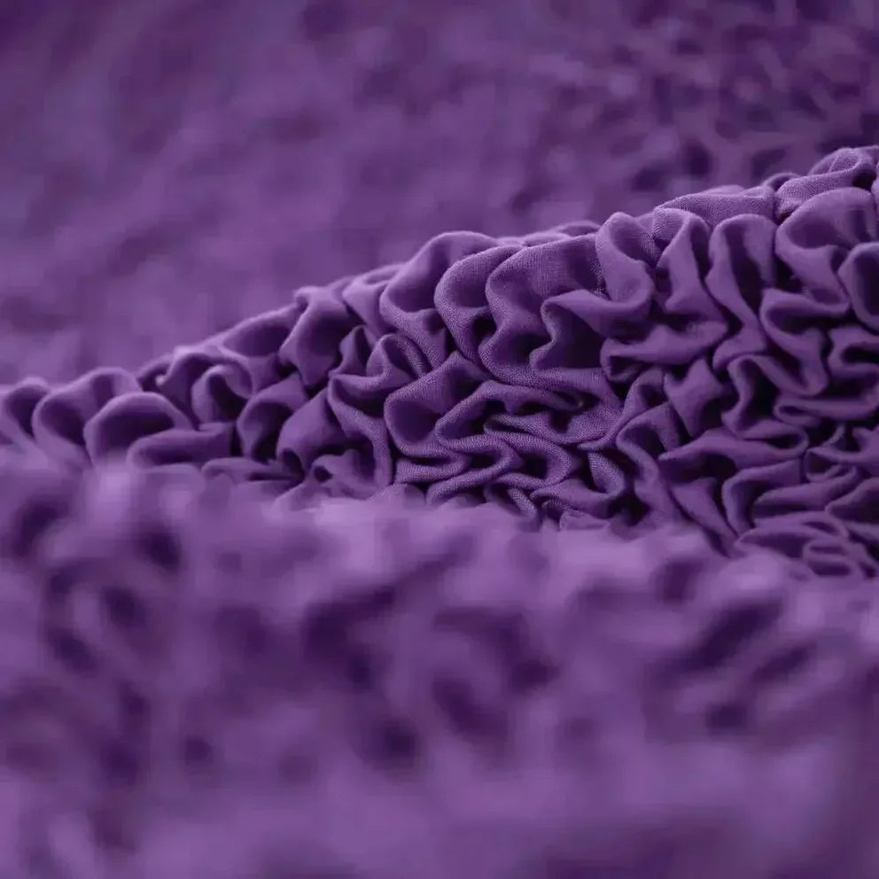 Bubble Purple Chair Cover - Fit For All Size Office Chair Slipcover, Microfibra Collection