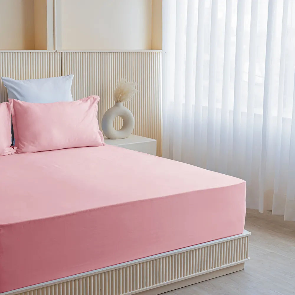 100% Dustproof & Water Resistant + 360°  Elastic Fitted Mattress Protector