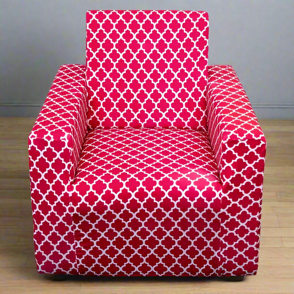 Red Diamond - Luxury Quality Strechable & Dust-proof Sofa Cover