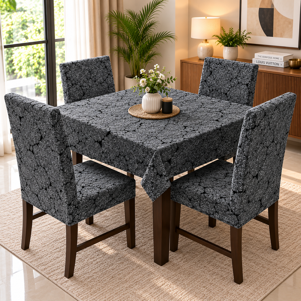 Black Majesty – Premium Dining Set Cover