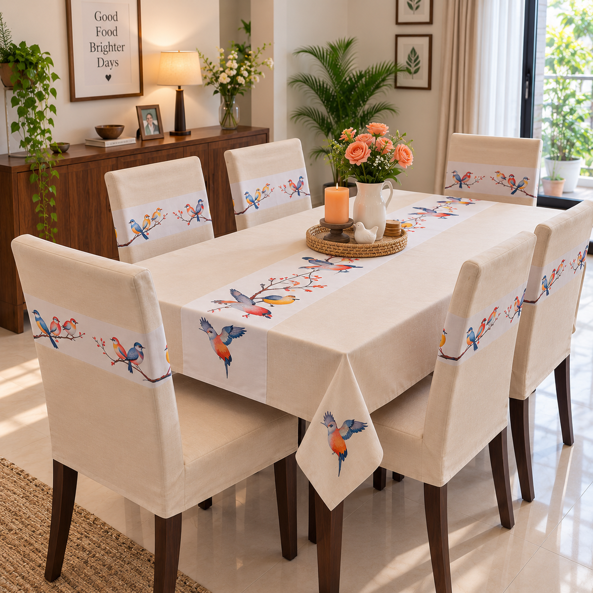 Close To Nature – Premium Dining Set Cover