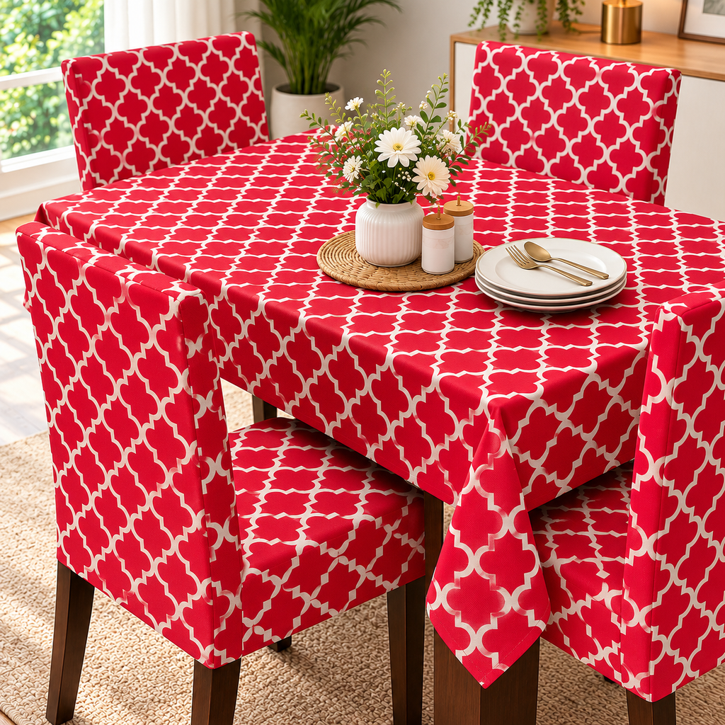 Red Diamond – Premium Dining Set Cover