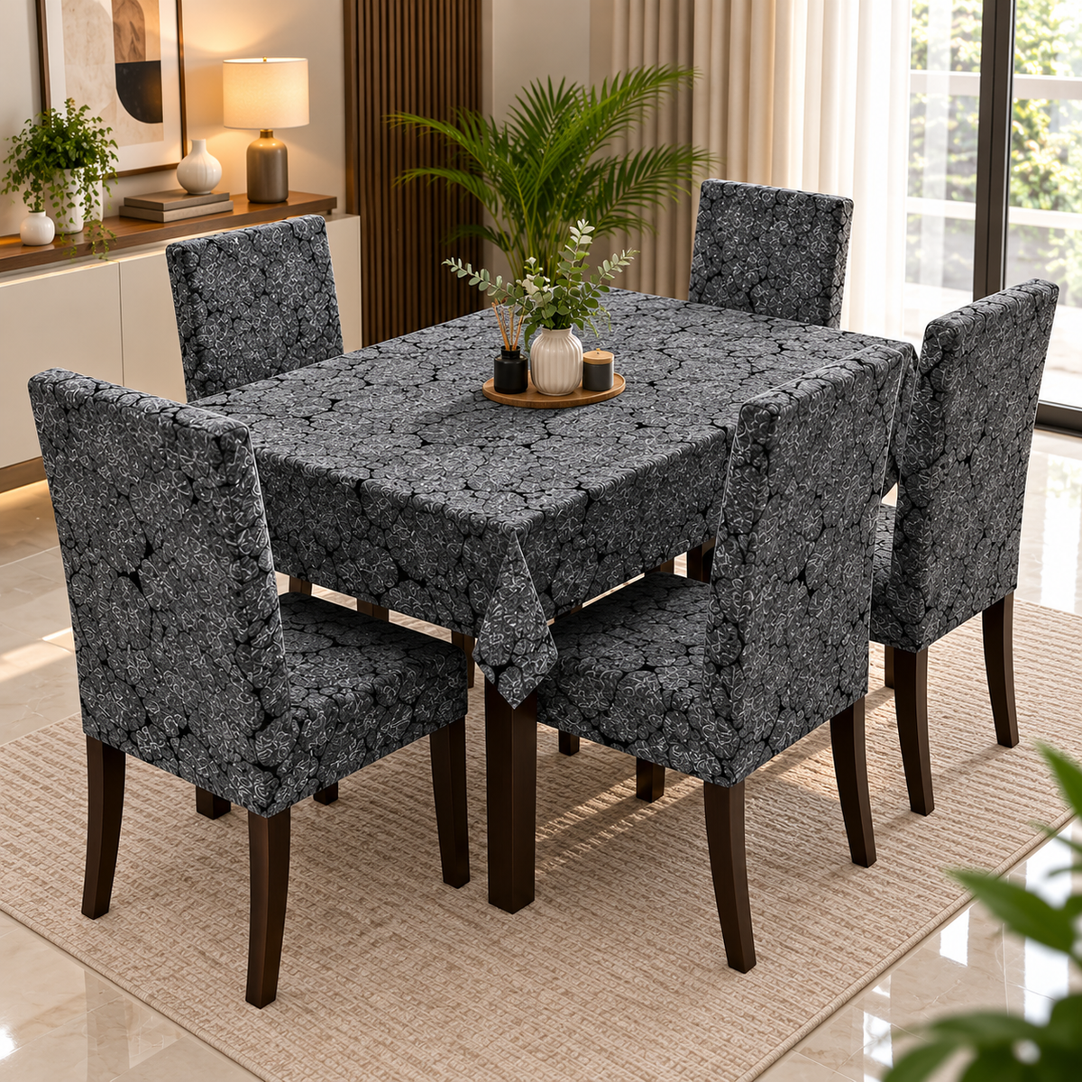 Black Majesty – Premium Dining Set Cover