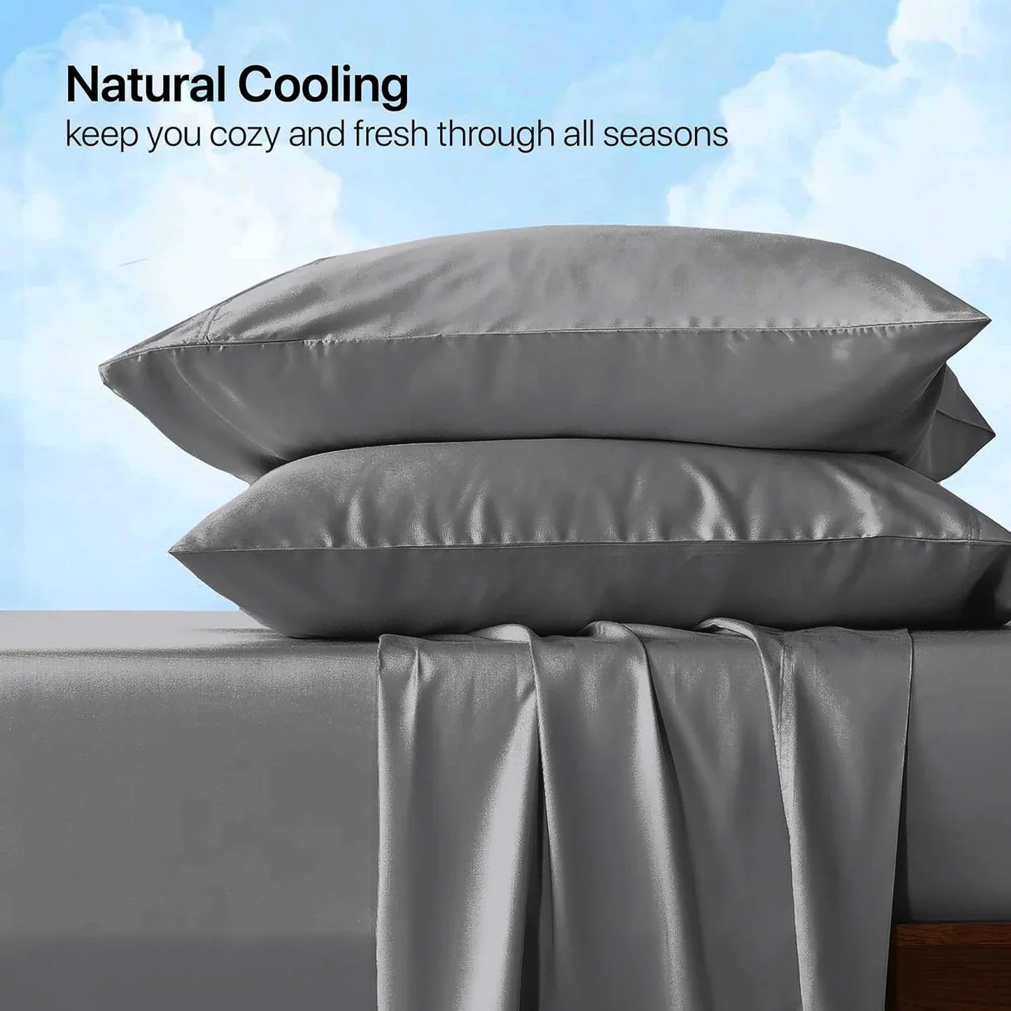 100% Dustproof & Water Resistant + 360°  Elastic Fitted Mattress Protector