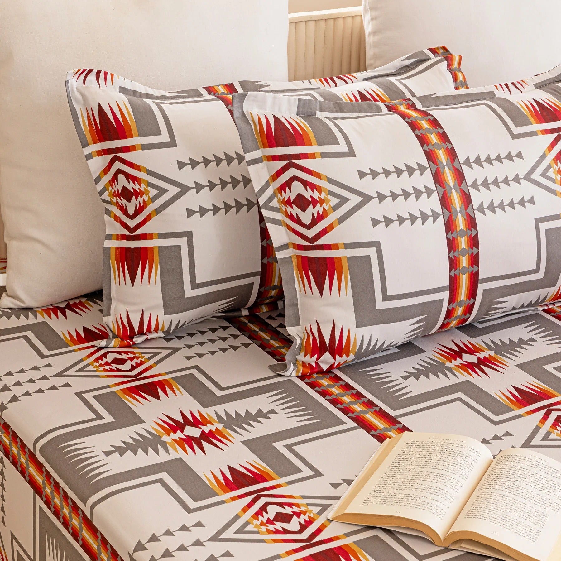 100% Dustproof & Water Resistant + 360°  Elastic Fitted Nomadic Dream Printed Bedsheet