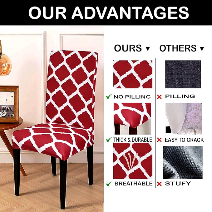 Read Diamond Chair Cover