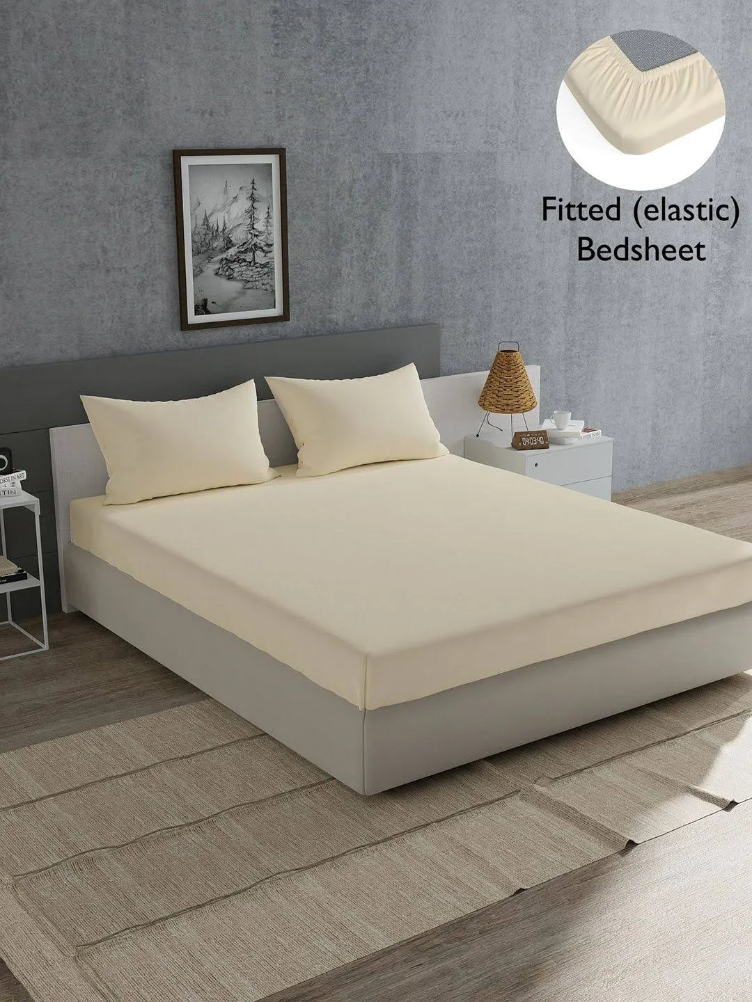 100% Dustproof & Water Resistant + 360°  Elastic Fitted Mattress Protector