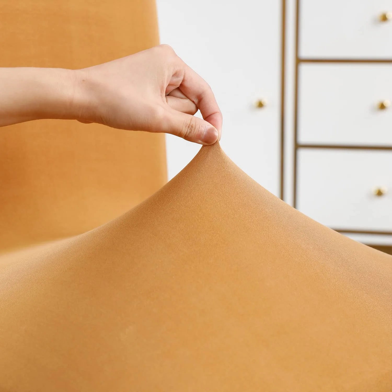 Plain Geruwa  Chair Cover - Dustfree, Stain Free, Water Resistance & Machine Washable