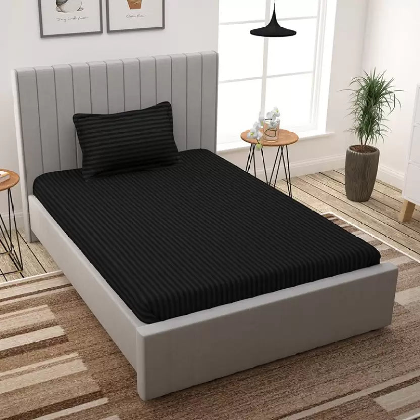 100% Dustproof & Water Resistant + 360°  Elastic Fitted Mattress Protector