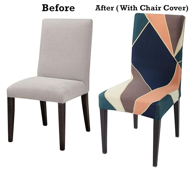 Peach Prism Chair Cover